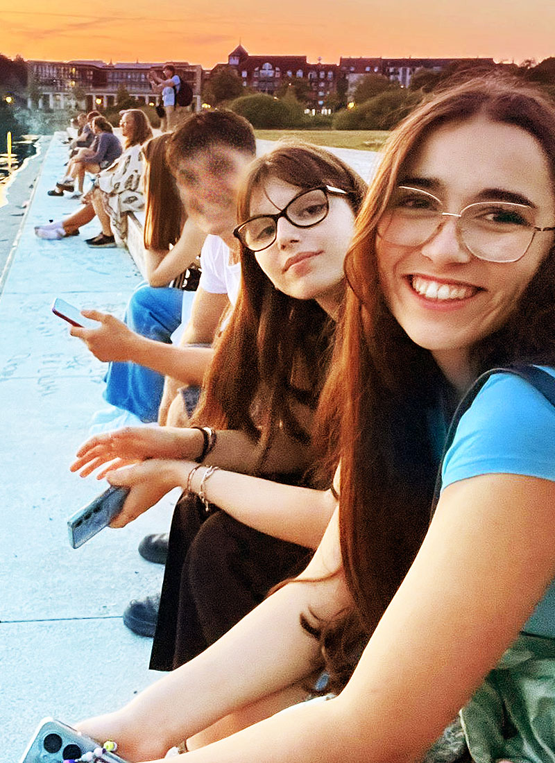 Freizeit für die Praktikantinnen