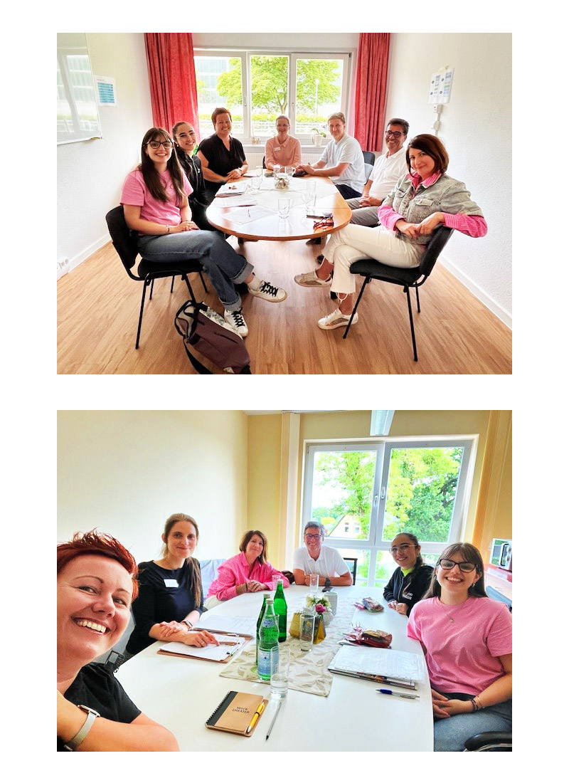 Erasmus-Praktikantinnen Nicla und Maddalena