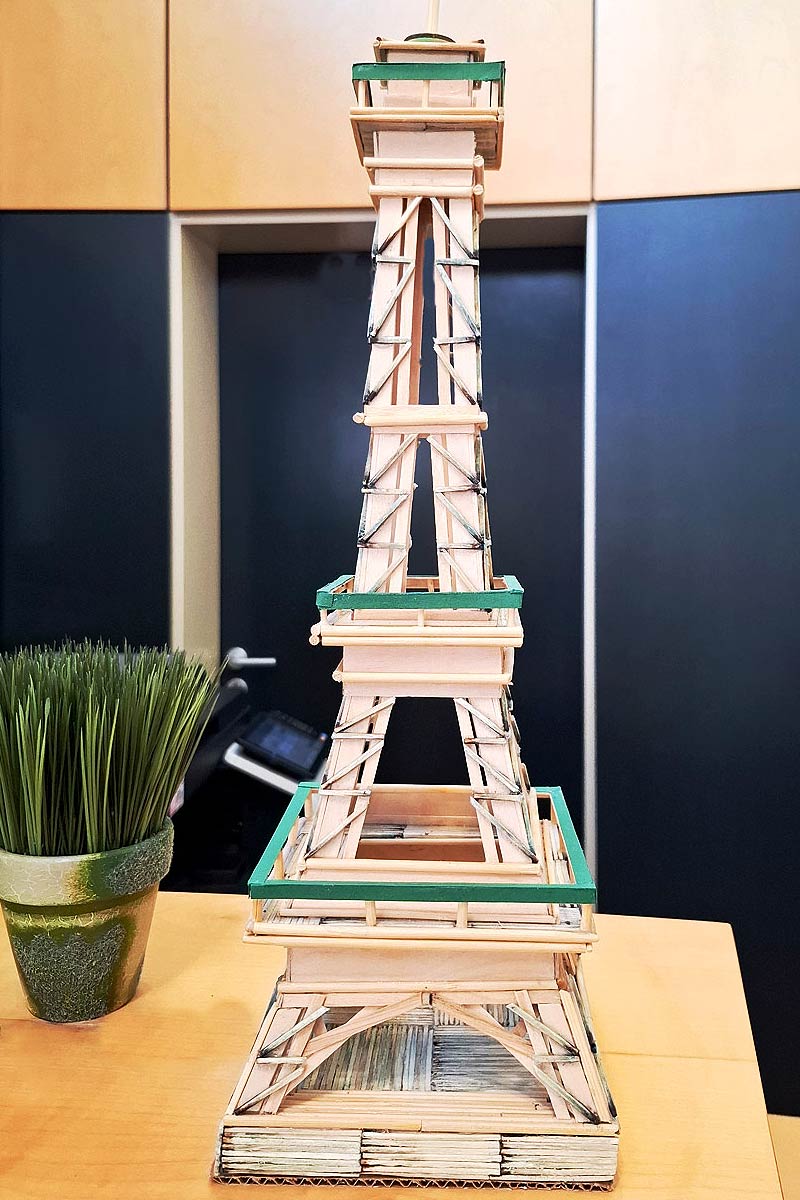 Streichholzkunst von Rudi Laskowski