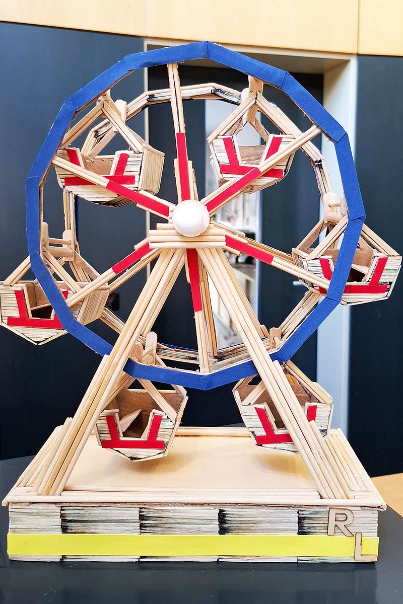 Streichholzkunst von Rudi Laskowski