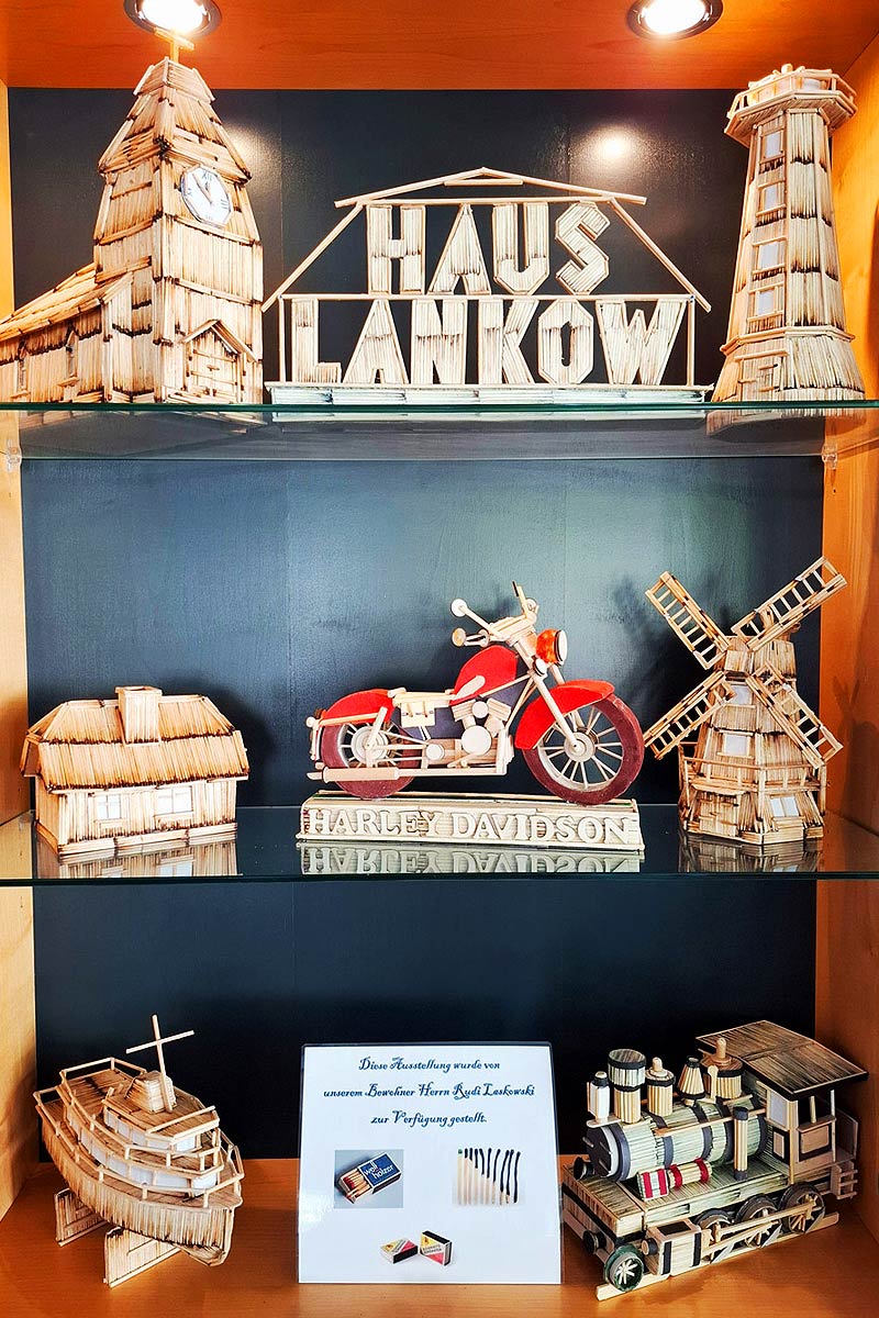 Streichholzkunst von Rudi Laskowski