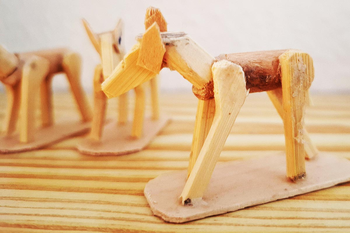 Streichholzkunst von Rudi Laskowski