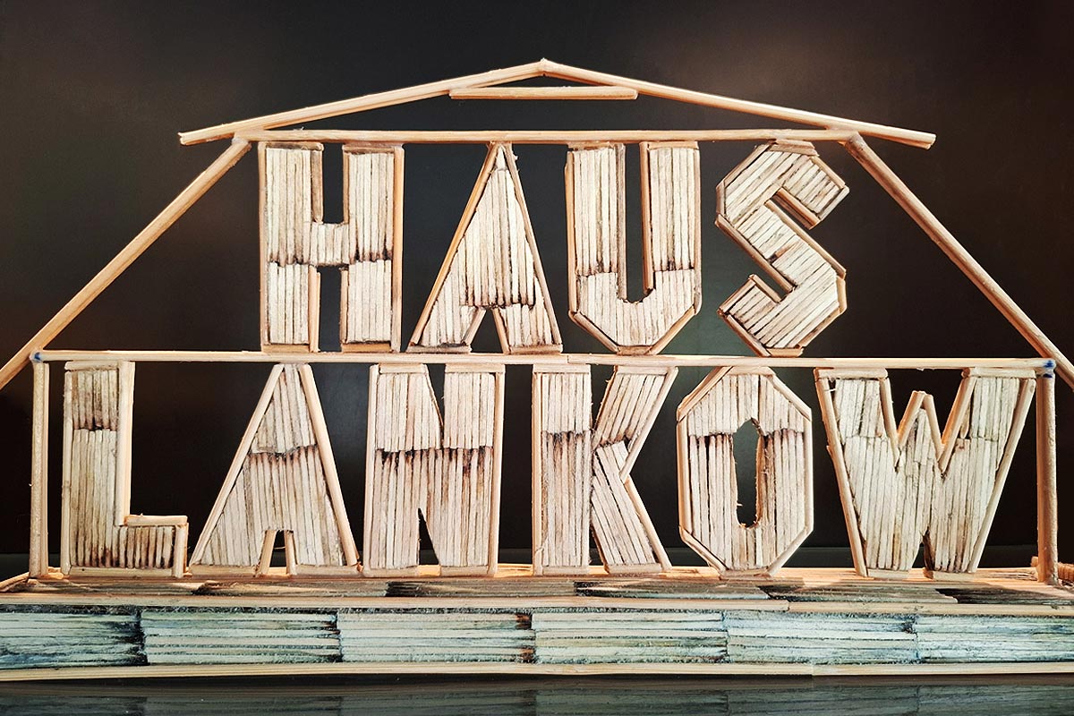 Streichholzkunst von Rudi Laskowski