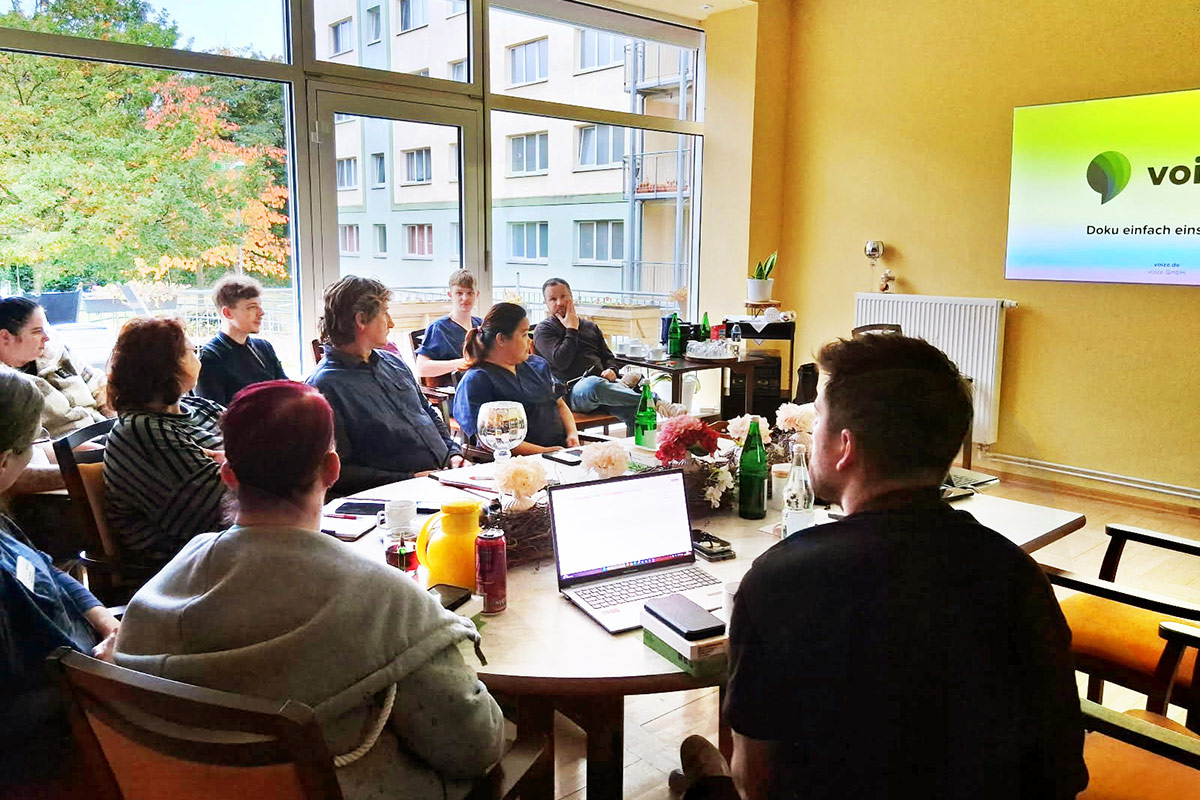 voize-Einfühtungsworkshop im Haus Am Fernsehturm
